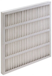 Value Collection 12 x 24 x 3-3/4", MERV 8, 35 to 45% Efficiency, Wireless Pleated Air Filter Synthetic, Beverage Board Frame, 625 Max FPM, 1,250 CFM, Use with Heating & Air Conditioning Units 102-310-023 - 03639689