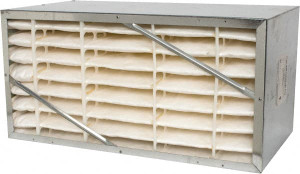 Value Collection 12 x 24 x 12", MERV 11, 65% Efficiency, Rigid Box Air Filter Synthetic Polypropylene, Corrosion-Resistant Steel Frame, 1,000 CFM PRP95S2412 - 32976888