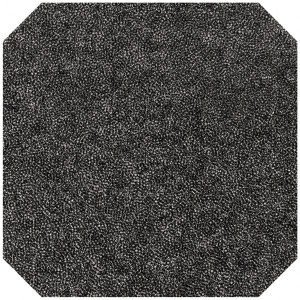 Made in USA 80mm High x 80mm Wide x 3.3mm Deep, Media Only Tube Axial Fan Air Filter 93% Capture Efficiency, Polyurethane Foam Media, 175°F Max, 45 Pores per Inch, Use with 80mm Square Tube Axial Fans SC80-M45/5 - 44905628