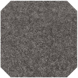 Made in USA 80mm High x 80mm Wide x 3.3mm Deep, Media Only Tube Axial Fan Air Filter 88% Capture Efficiency, Polyurethane Foam Media, 175°F Max, 30 Pores per Inch, Use with 80mm Square Tube Axial Fans SC80-M30/5 - 44905636