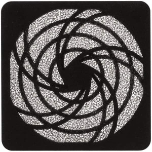 Value Collection 80mm High x 80mm Wide x 9.9mm Deep, Tube Axial Fan Air Filter Assembly 88% Capture Efficiency, Polyurethane Foam Media, 175°F Max, 30 Pores per Inch, Use with 80mm Square Tube Axial Fans SC80-P15/30 - 44905669