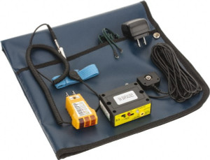 PRO-SAFE Anti-Static Monitors & Testers, Type: Anti-Static Field Service Kit, Power Source: Battery, Power Source Voltage: 9.00, Additional Information: Same As 2424FSK With Additional 1700CM Monitor, Number of Batteries: 1 PS-2424CFSK - 57978033
