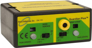 PRO-SAFE Anti-Static Monitors & Testers, Type: ESD Constant Monitor, Power Source: Plug-In, Power Source Voltage: 110, Includes: Monitor, (2) Cords, Tester, Power Cord, 9V Battery, Cables, Software, Cord, Frequency Hz: 60 Hz PS-1701CM - 57978116