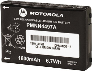 Motorola Two Way Radio Battery Lithium, Series CLS PMNN4497 - 42557942