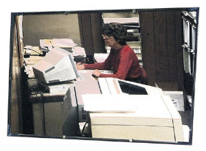 PRO-SAFE Indoor Rectangular Flat Safety, Traffic & Inspection Mirrors Glass Lens, Hardboard Backing, 24" High F-2436 - 01219625