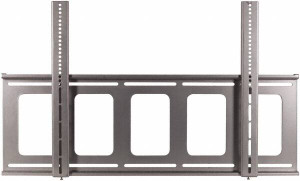 Video Mount Products Steel, Flat Panel Flat Mount For 42 to 70 Inch Plasma Monitor Silver, 180 Lbs. Load Capacity, 0 to 18 Inch Vertical Opening, 0° Max Tilt Angle, Flush Wall Mount FP-LF - 52599974