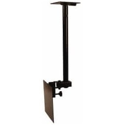 Video Mount Products Steel, Flat Panel Ceiling Mount For 25 to 37 Inch LCD Monitor Black, 75 Lbs. Load Capacity, 20° Max Tilt Angle, Ceiling Mount Rotating and Tilting LCD2537CB - 63501167