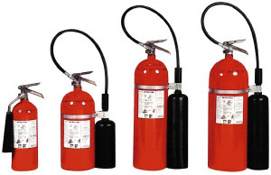 Kidde Fire Safety 20 Lb, 10-B:C Rated, Carbon Dioxide Fire Extinguisher 8" Diam x 26" High, 850 psi, 8 ft. Discharge in 17 sec, Rechargeable, Aluminum Cylinder 466183 - 01797992