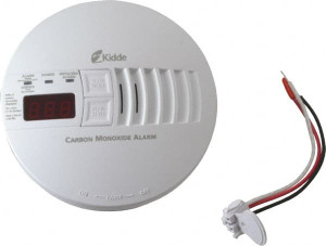 Kidde Fire Safety AC, DC Wire In 120 Volt Carbon Monoxide Alarm 85 dB Decibel Rating, 9V Battery Not Included,  Tamper Resistant, Interconnectable 21006407 - 79326070
