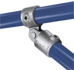Kee Safety 3/4" Pipe, Malleable Iron Swivel Socket Pipe Rail Fitting Galvanized Finish C50-55 - 89818207