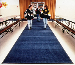 NoTrax 8 ft. Long x 4 ft. Wide, Blended Yarn Surface, Entrance Matting 5/16" Thick, Indoor, Medium Traffic, Vinyl Base, Charcoal, 4 Edged Side, Series 130 130S0048CH - 71217517