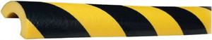 PRO-SAFE Polyurethane Foam Type R30 Pipe Guard Black/Yellow 60-6793PS - 54790811