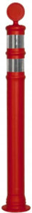 PRO-SAFE 42" High x 4" Wide Reflective Delineator Post Plastic, 2 Lbs, Fluorescent Orange 03-734 - 50901917 PRO-SAFE 42" High x 4" Wide Reflective Delineator Post Plastic, 2 Lbs, Fluorescent Orange 03-734 - 50901917