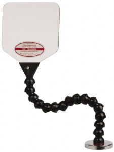 Cedarberg Polycarbonate Flat Base & Shield 6" Wide x 6" Long x 1/8" Thick, 12" Arm Reach, Magnetic Base, For General Purpose Use 8550-226 - 09778861