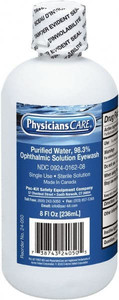 PRO-SAFE 16 oz, Disposable Eyewash Single Refill Station Approved by FDA 24-101 - 44666329