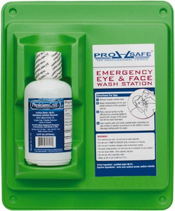 PRO-SAFE 16 oz, Disposable Eyewash Single Station Approved by FDA 24-000MSC - 44666378