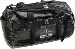 Ergodyne 2 Pocket, 5,495 Cubic Inch, Tarpaulin, 600D Polyester Water Resistant Empty Duffel Bag 26-3/4 Inch Wide x 11 Inch Deep x 11 Inch High, Black 13032 - 51612174