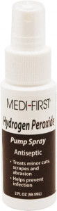 Medique Antiseptics, Ointments, & Creams, Type: Antiseptic, Form: Spray, Container Type: Pump Bottle, Container Size: 2 oz, Additional Information: Hydrogen Peroxide, Unitized Kit Packaging: Yes 25702 - 66803495