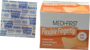 Medique 40 Qty 1 Pack Fingertip Self-Adhesive Bandage Woven Fabric Bandage, Latex Free 61578 - 45909959
