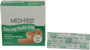 Medique 40 Qty 1 Pack 4-11/16" Long x 3/4" Wide, General Purpose Self-Adhesive Bandage Woven Fabric Bandage 62178 - 73540080