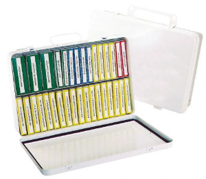 Medique 31 & 36 Piece, 36 Person, Refill for Industrial First Aid Kit 13-11/16" Wide x 2-3/4" Deep x 9-1/4" High, Plastic Case 768P1 - 45909439
