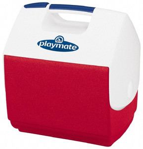 Igloo 7 Qt Ice Chest Plastic, Red/White 7362 - 89886584