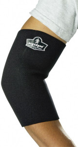 Ergodyne Size M Neoprene Elbow Sleeve 10 to 11 Inch, Slip On, Black 16573 - 63175889
