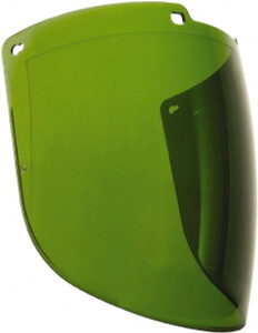 UVEX Uncoated Green Polycarbonate Welding Lens 9" High x 15-7/8" Wide x 0.086" Thick S9560 - 61455499