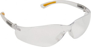 DeWALT Clear Lenses, Frameless Safety Glasses Anti-Fog, Scratch Resistant, Polycarbonate Frame, Size Universal, Wrap Around DPG52-1D - 08836017