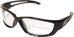 Edge Eyewear Clear Lenses, Framed Safety Glasses Anti-Fog, Scratch Resistant, Black Nylon Frame, Size XL, Wrap Around SK-XL111VS - 54308291 Edge Eyewear Clear Lenses, Framed Safety Glasses Anti-Fog, Scratch Resistant, Black Nylon Frame, Size XL, Wrap Around SK-XL111VS - 54308291