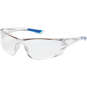 PIP Clear Lenses, Frameless Safety Glasses Anti-Reflective, Scratch Resistant, Clear Frame, Size Universal, Wrap Around 250-31-0010 - 61644878