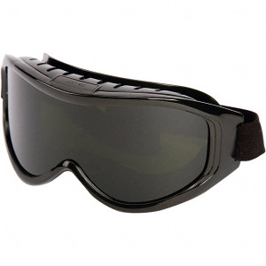 Sellstrom Size Universal Green Polycarbonate Uncoated Welding Goggles Indirect Vent Black Frame S80210 - 90098039