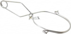 Honeywell Miller Adjustable Wire Hook 400 Lb Capacity, Stainless Steel 470 - 08953119