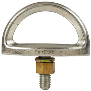 Honeywell Miller 1-1/4" Eye Length, Fixed D-Bolt Anchor 400 Lb Capacity, Steel 415 - 82967332
