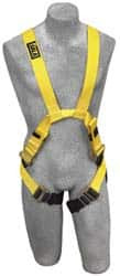 DBI-SALA 420 Lb Capacity, Size L, Full Body Arc Flash/Flame Resistant Safety Harness Nylon, Pass-Thru Leg Strap, Pass-Thru Chest Strap 1110751 - 63822225