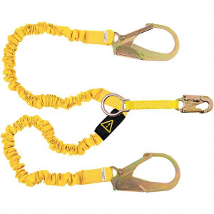 Gemtor Lanyards & Lifelines, Type: Shock Absorbing Lanyard, Length (Feet): 6.00, Capacity (Lb.): 350, Number of Legs: 2, Harness Connection: Locking Snap Hook, Anchorage Connection: Locking Rebar Snap Hook D11ELYZD6 - 90137993