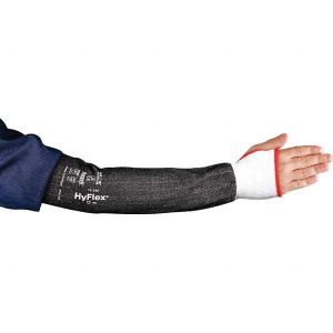Ansell Sleeves, Type: Cut Resistant, Material: Kevlar, Thumb Hole: Yes, Closures: Knit Wrist, Length (Inch): 12, Size: Narrow 11281120-N - 96380860