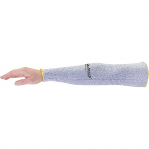 PRO-SAFE Sleeves, Type: Cut Resistant, Material: ATA, HPPE, Thumb Hole: No, Closures: Blue-Gold Elastic Cuff, Length (Inch): 18, Size: Universal SLA-H3-18 - 95616751