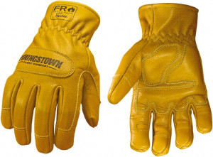 Youngstown Glove Size M, Leather or Synthetic Leather, Arc Flash Gloves Kevlar Lined 12-3365-60-M - 66803255