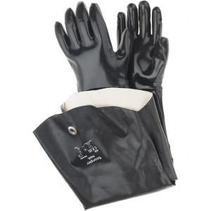 Ansell 80 mil Thick, Chemical Resistant Gloves 09-430/10 - 86363736