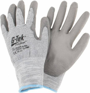 PIP Size 2XL, ANSI Cut Lvl A4, Cut Resistant Gloves Palm & Fingers Coated, Gray 16-560/XXL - 69842490