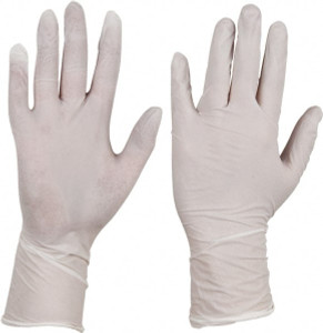 CleanTeam Size M, 5 mil, Cleanroom Grade, Powder Free Nitrile Disposable Gloves 12" Long, Natural (Color), Textured, Static Dissipative, Ambidextrous 100-333010/M - 77867620