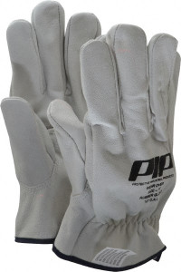 NOVAX Class 00 & 0, Size 2XL (11), 10" Long, Grain Goatskin Leather Protector Natural, Not for Electrical Protection (ASTM F696-02), Wear Over Rubber Insulating Gloves, ASTM F696-02 148-1000/11 - 40631673