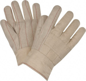 PRO-SAFE Size Universal Cotton Hot Mill Glove Band Top Cuff, 15" OAL, Paired 94-924 - 06551816