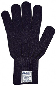 Ansell Size Universal Fabric Cold Protection Work Gloves For General Purpose, Uncoated, Knit Wrist Cuff, Full Fingered, Blue, Paired 78-101 - 85917979