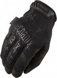 Mechanix Wear Size L (10) Synthetic Leather General Protection Work Gloves For Mechanics & Lifting, Uncoated, Hook & Loop Cuff, Full Fingered, Black, Paired MG-55-010 - 03594991