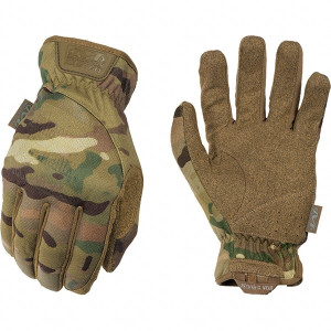 Mechanix Wear Size M Work Gloves For Mechanics & Lifting, Uncoated, Elastic Band Cuff, Full Fingered, Camouflage, Paired FFTAB-78-009 - 47449467