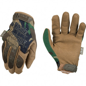 Mechanix Wear Size XL Work Gloves For Mechanics & Lifting, Uncoated, Hook & Loop Cuff, Full Fingered, Camouflage, Paired MG-77-011 - 47449814
