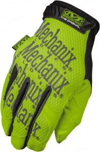 Mechanix Wear Size 2XL (12) Synthetic Synthetic Blend General Protection High Visibility Work Gloves For General Purpose, Uncoated, Hook & Loop Cuff, Full Fingered, Hi-Vis Yellow, Paired SMG-91-012 - 93540904