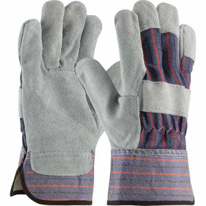 PIP Size XL Work Gloves For General Purpose, Uncoated, Safety Cuff, Blue, Ambidextrous 84-7532A/XL - 18587618